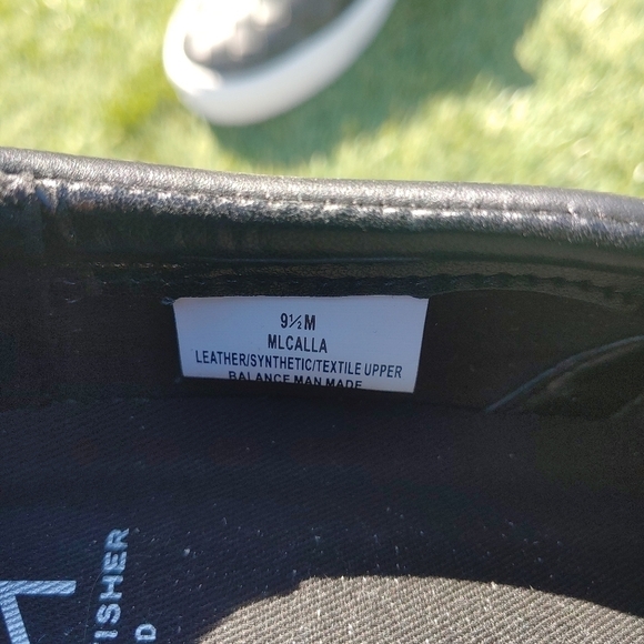 Marc Fisher Calla leather Woven Slip On Sneakers - Picture 5 of 5